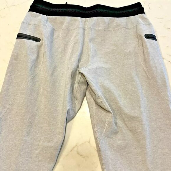 BYLT Premium Joggers Mens XL Gray Sweatpants Zip Pockets Gym Activewear (READ) - Picture 3 of 10